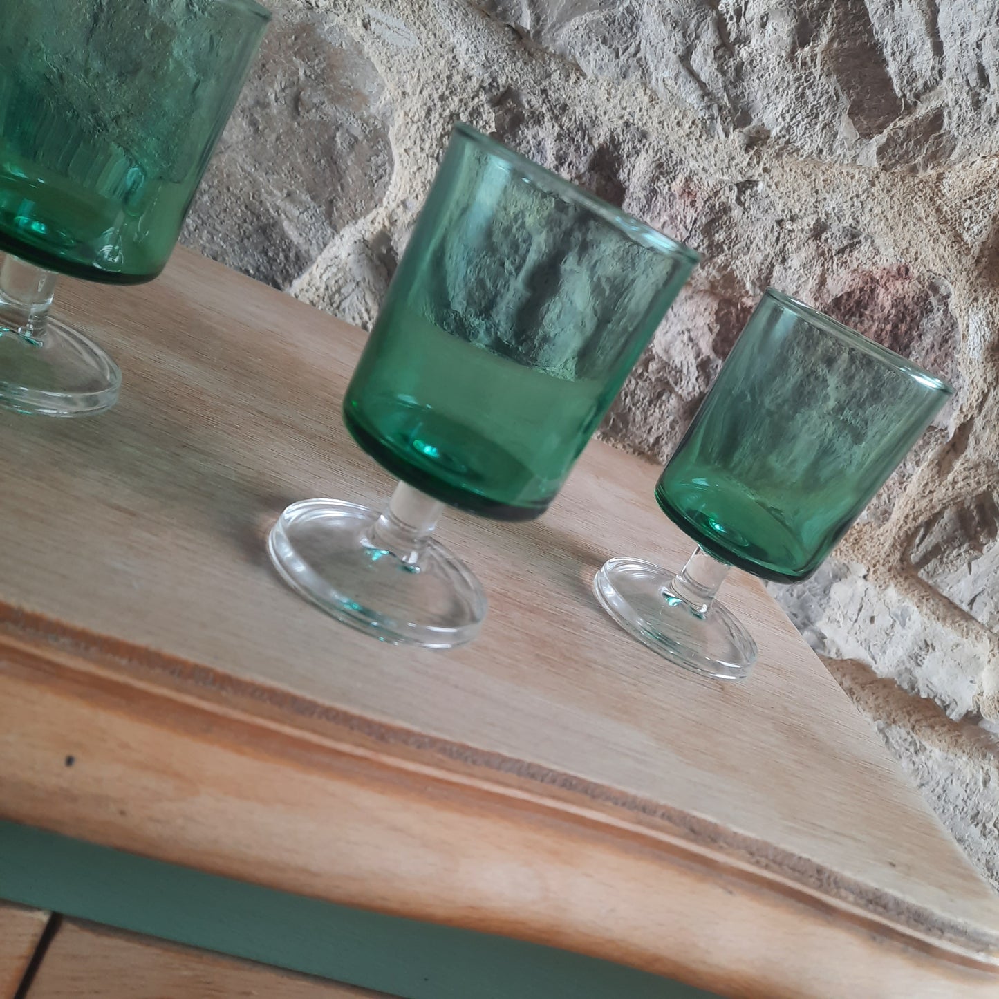 Verres à pieds