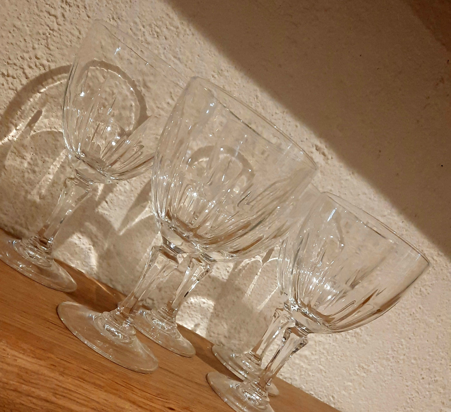 5 copos de cristal Arques Bergamo
