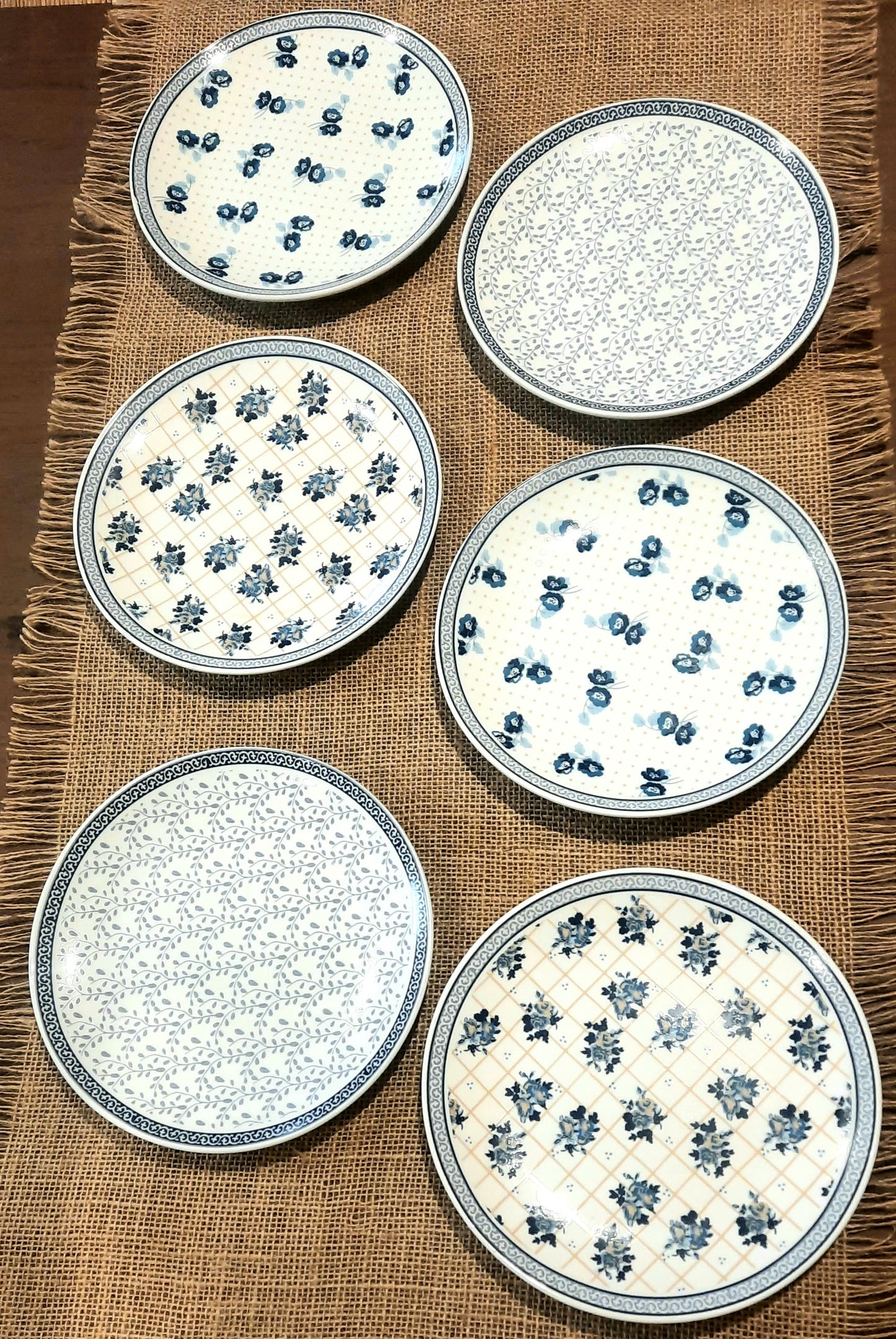 Assiettes à dessert royal boch