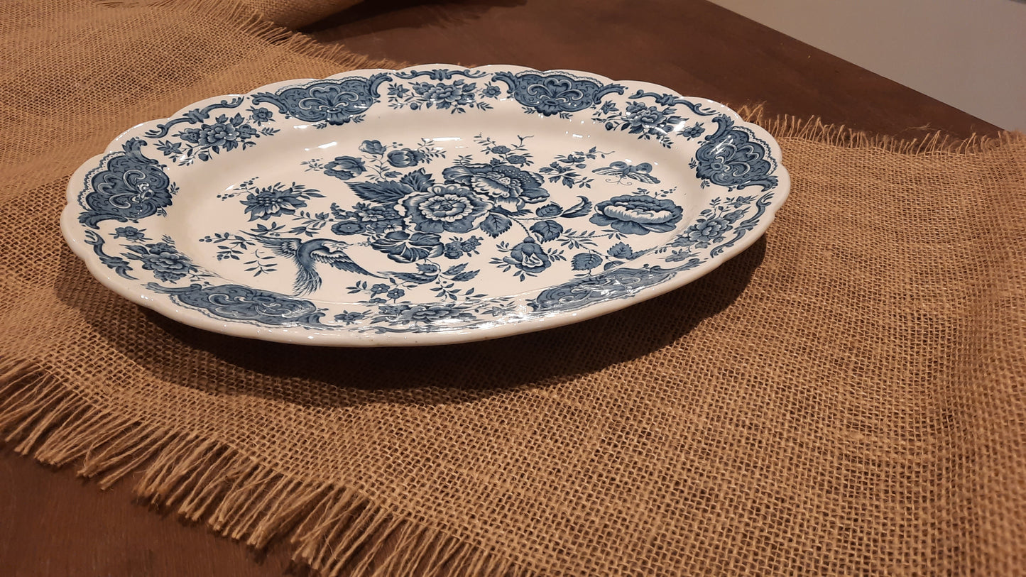 Grand plat ovale
