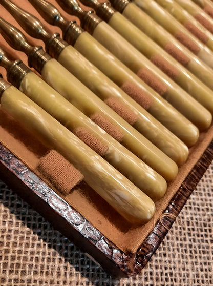 12 garfos de sobremesa