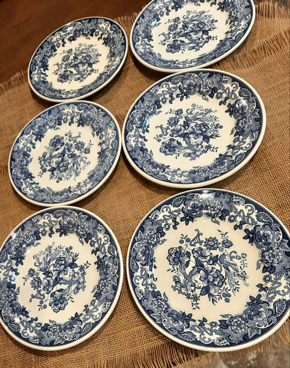 Lot de 6 assiettes à dessert