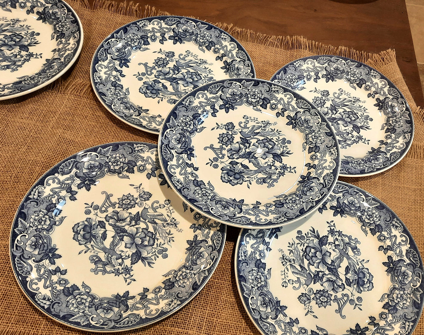 Conjunto de 6 pratos rasos