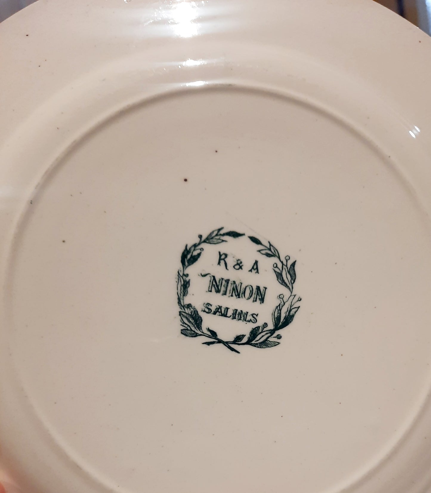 Juego de 6 platos de postre Ninon Salins – Terre de Fer – Elegancia y autenticidad