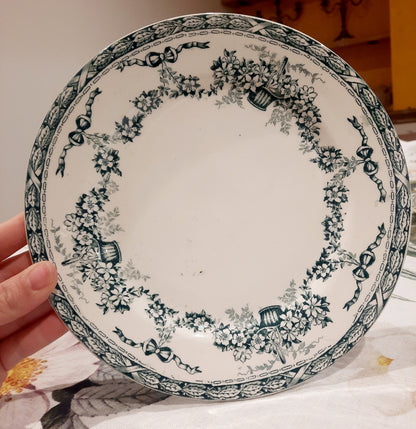 Juego de 6 platos de postre Ninon Salins – Terre de Fer – Elegancia y autenticidad