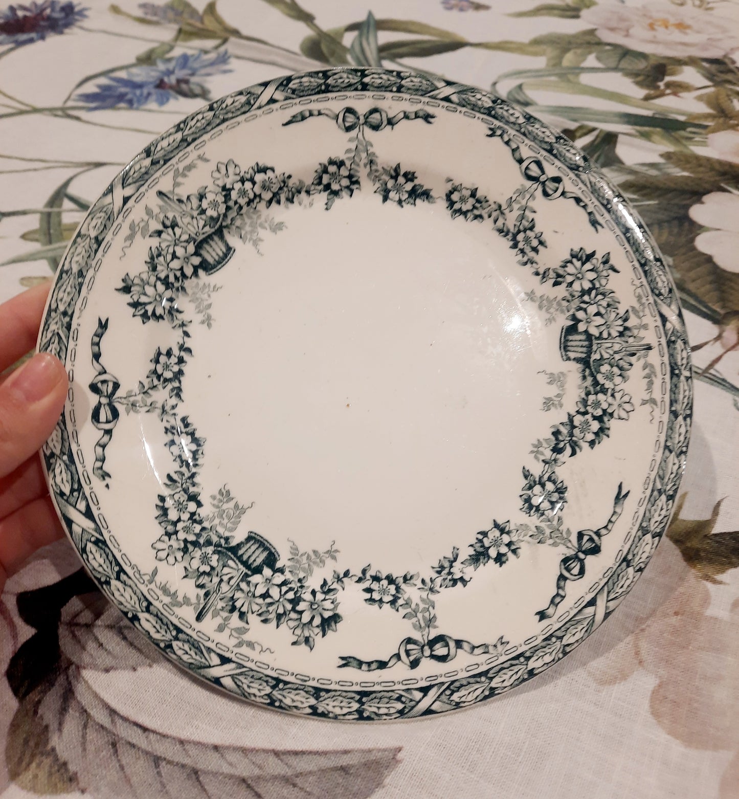 Juego de 6 platos de postre Ninon Salins – Terre de Fer – Elegancia y autenticidad