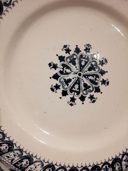 Assiette Plate Henri II – Salins Terre de Fer