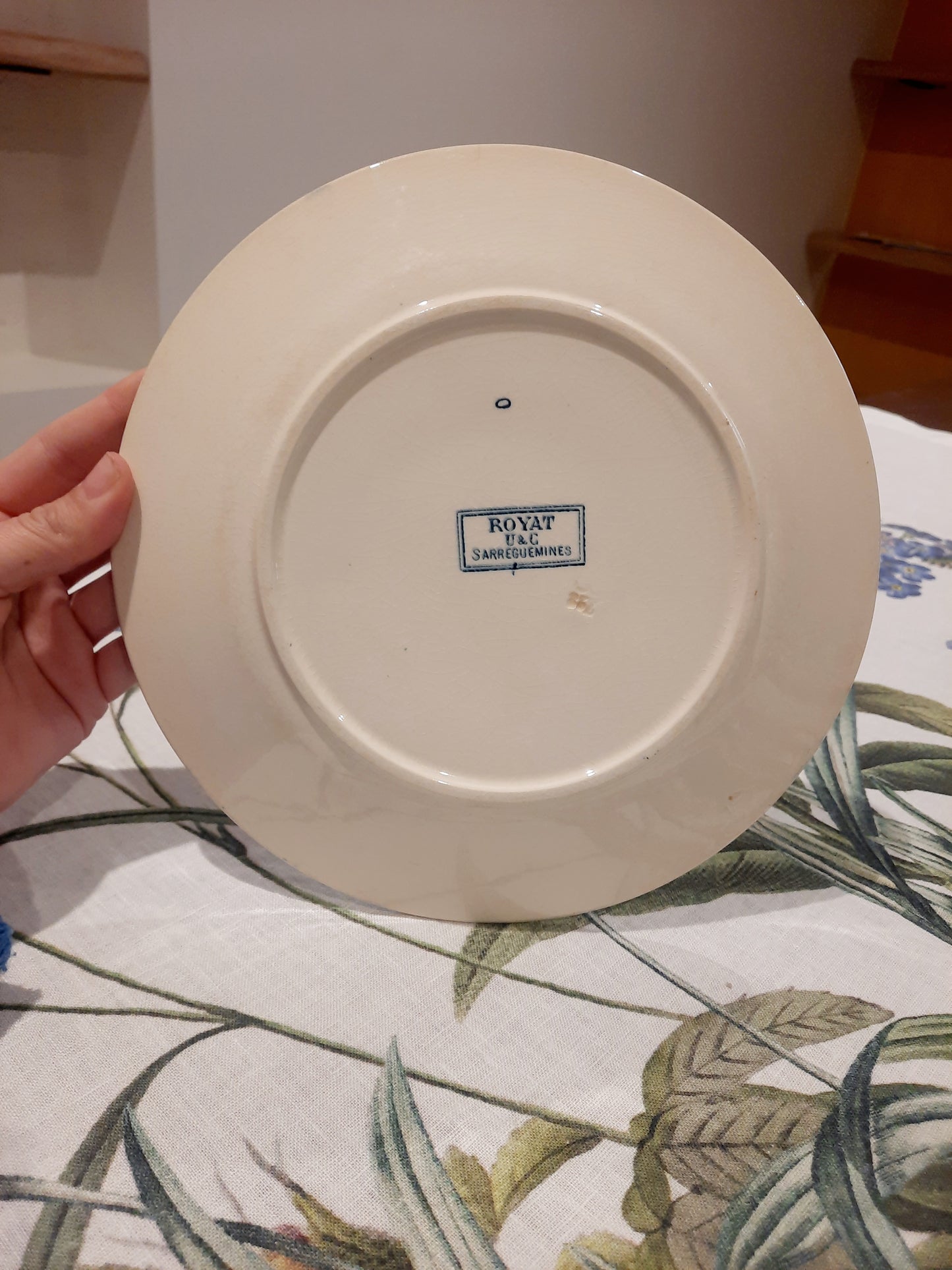 Plato llano “Royat” – U&amp;C Sarreguemines