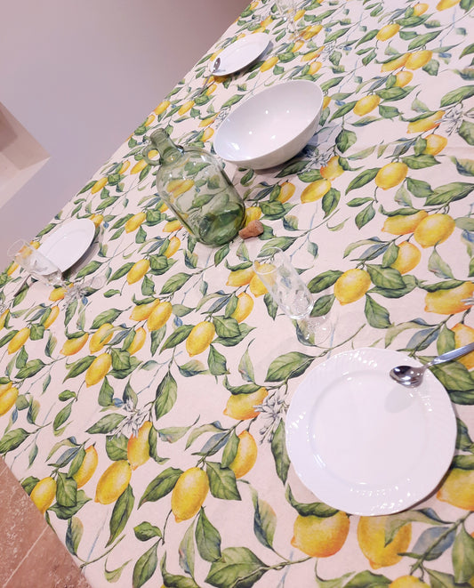Nappe Rectangulaire SunLimo  – Fraîcheur et Élégance sur Votre Table