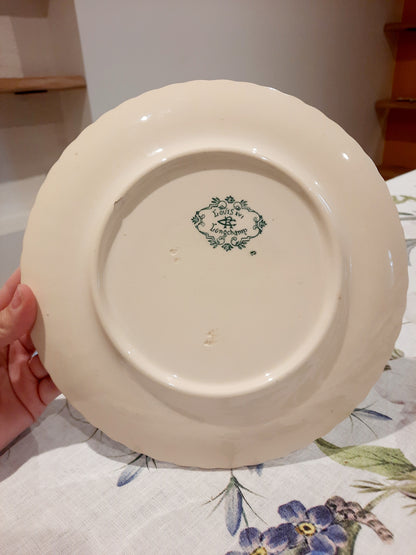 Plato llano "Luis XVI" – Longchamp Terre de Fer