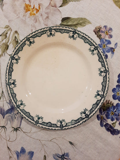 Assiette Plate "Harmentier" – Salins Terre de Fer
