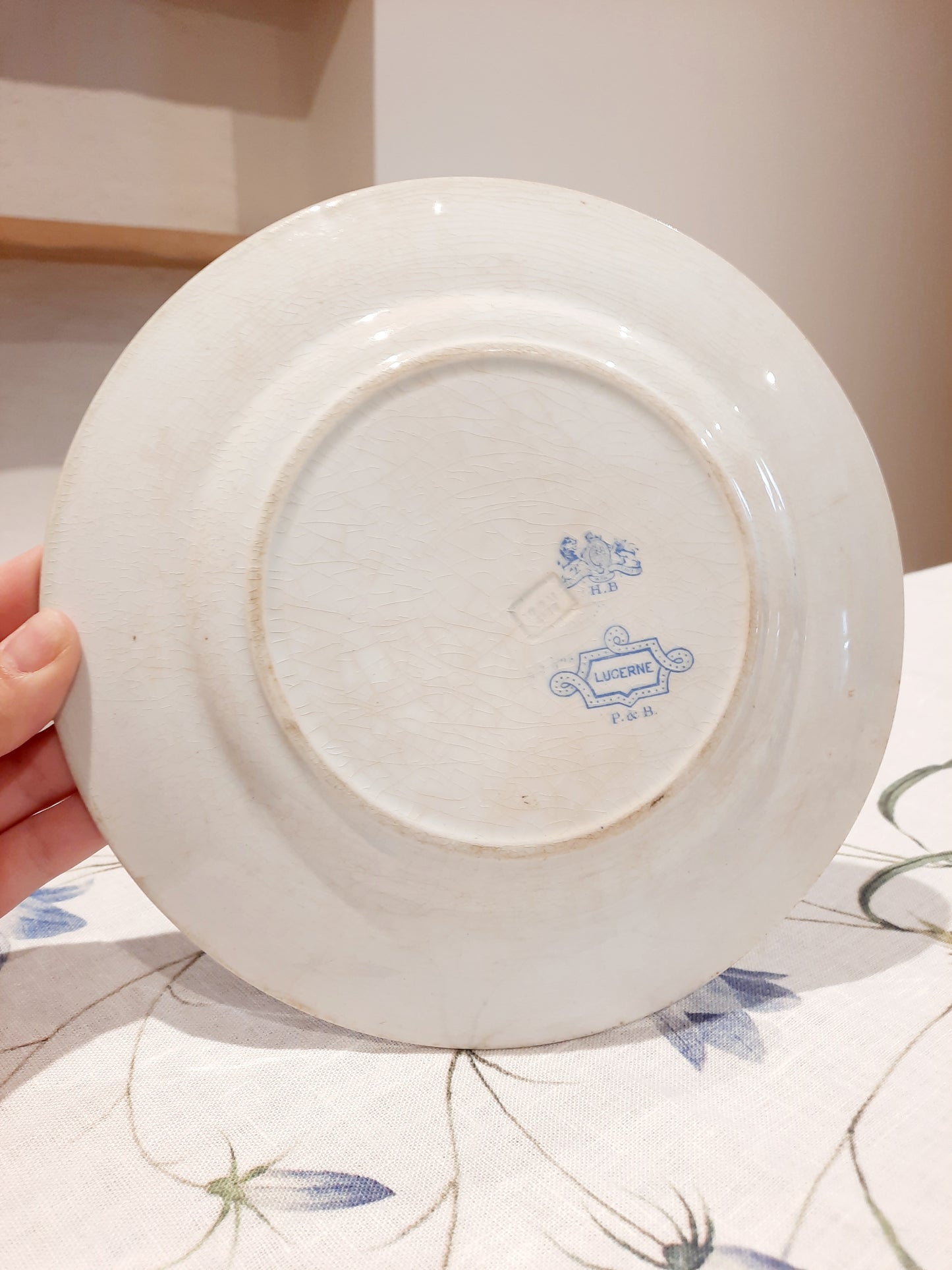 Assiette à Dessert "Lucerne" – P&B