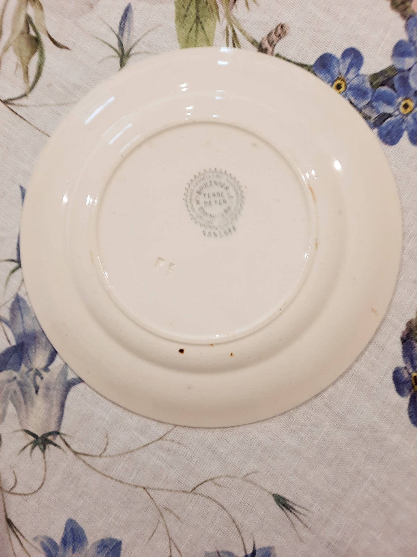 Assiette à Dessert Choisy-le-Roi – Terre de Fer