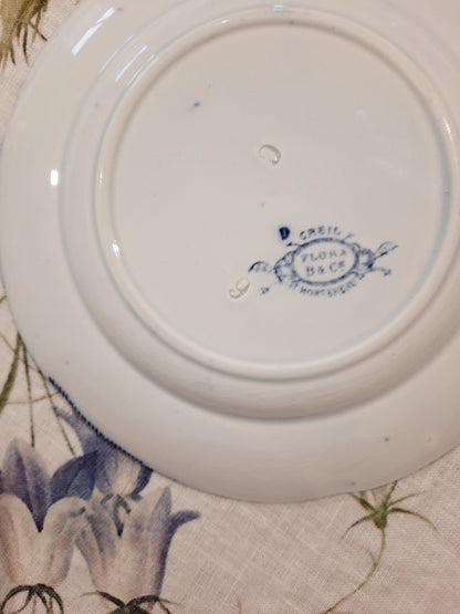 Assiette à Dessert "Flora" – B&Cie Creil Montereau