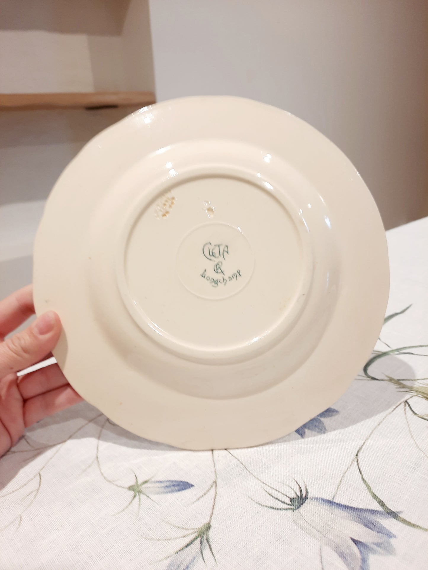 Assiette Plate "Cleta" – Longchamp Terre de Fer