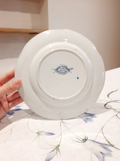 Assiette à Dessert "Flora" – B&Cie Creil Montereau