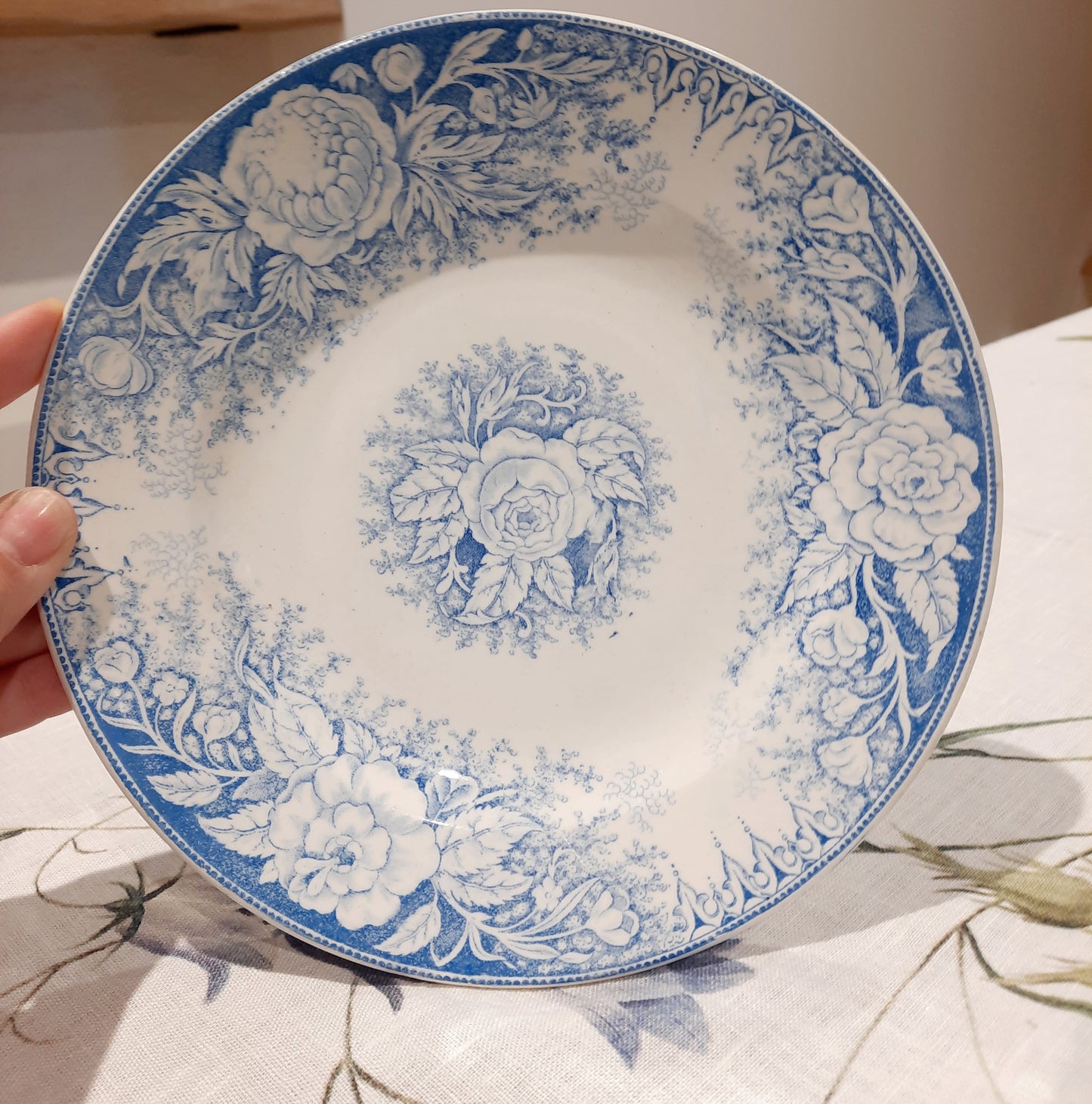 Assiette à Dessert "Fleur" – F.E Pexonne