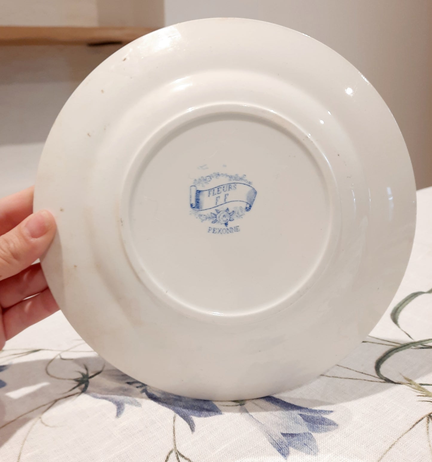 Assiette à Dessert "Fleur" – F.E Pexonne