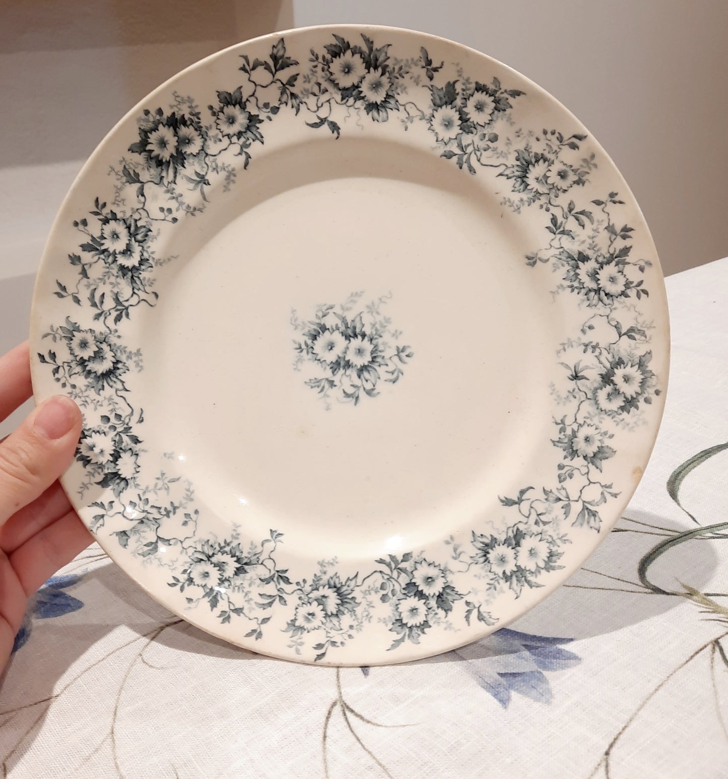 Assiette à Dessert "Aster" – Longchamp Terre de Fer