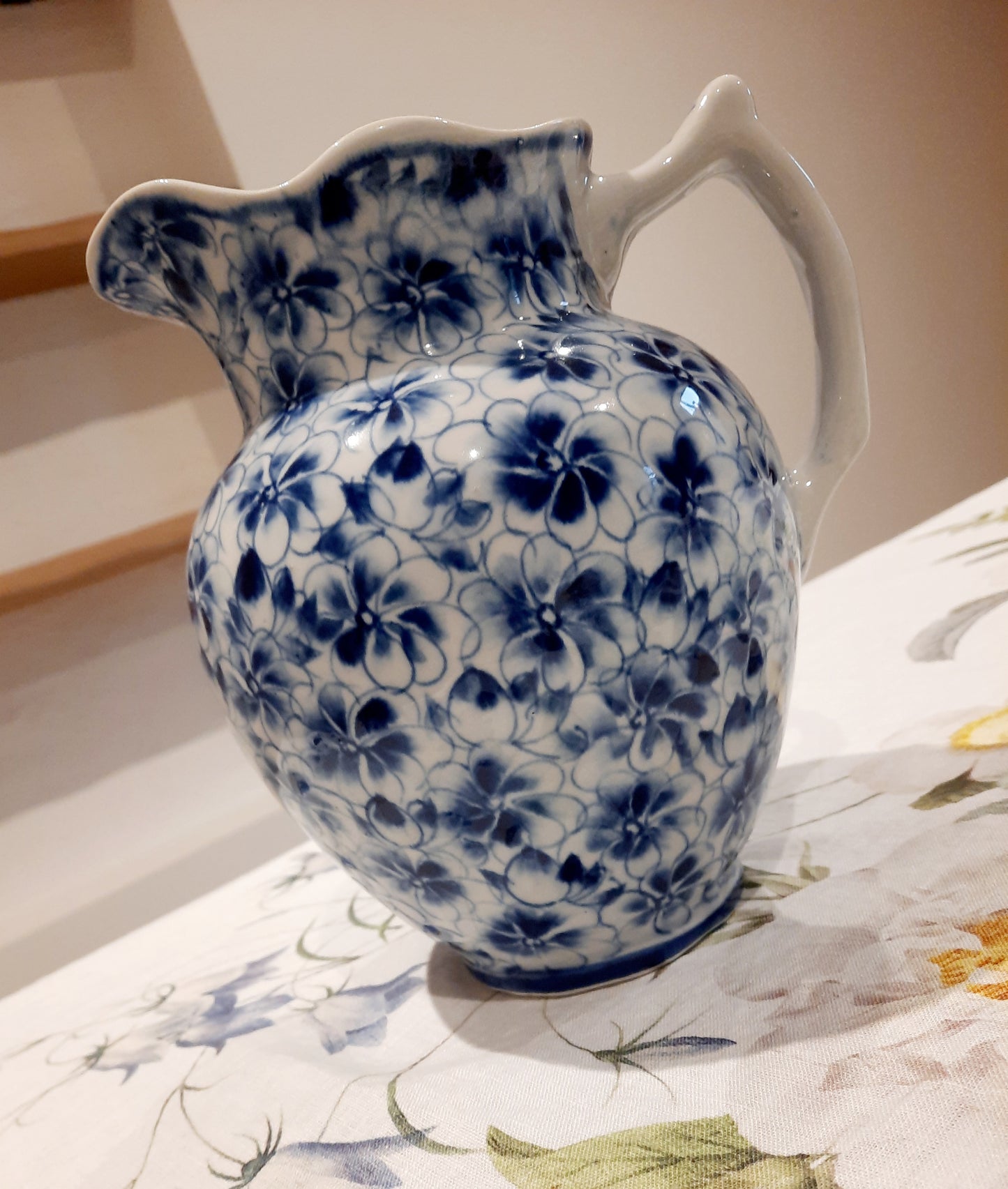 Pichet Fleur Bleu