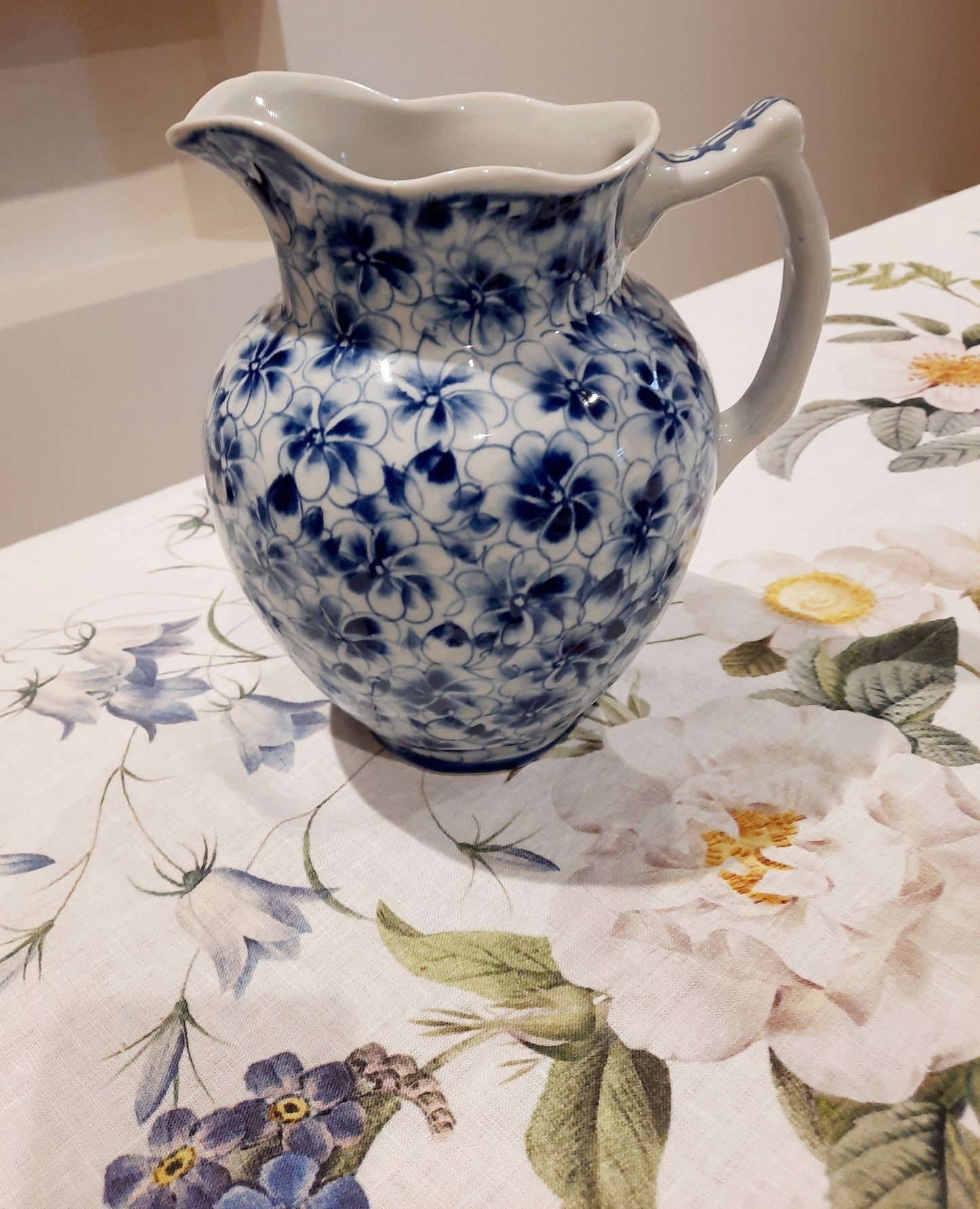 Pichet Fleur Bleu
