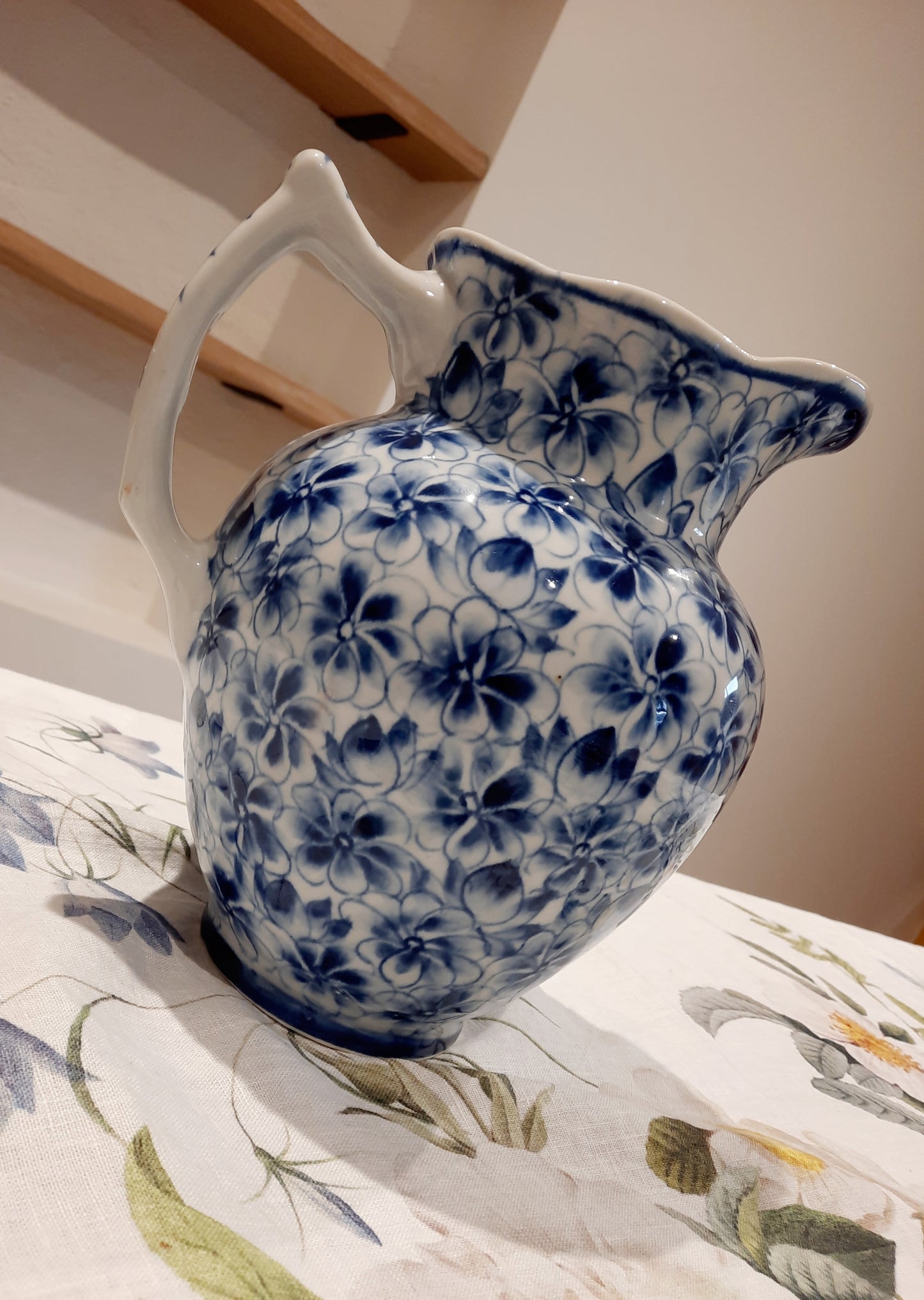 Pichet Fleur Bleu
