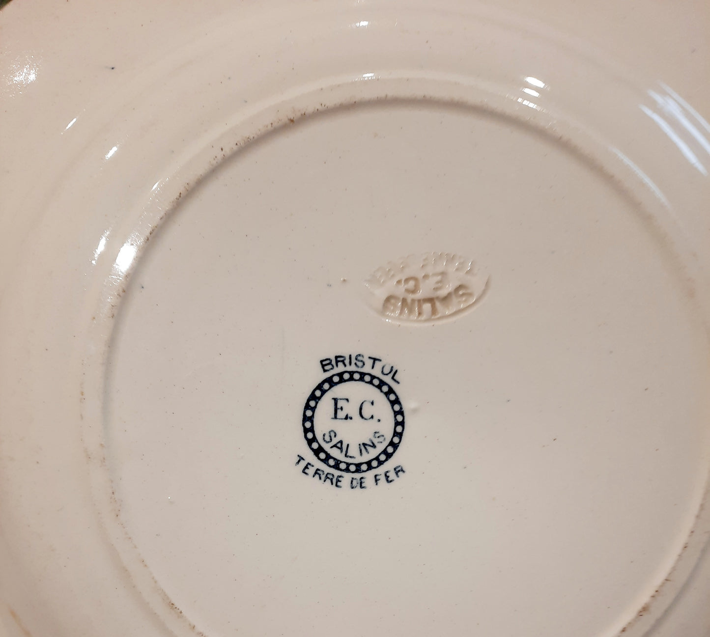 Assiette à Soupe "Bistrol" – E.C Salins Terre de Fer