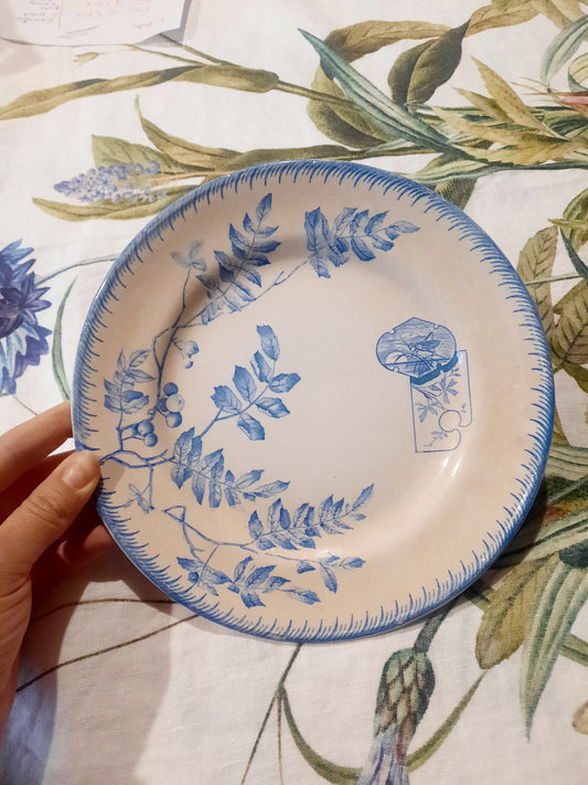 pratos de sobremesa H. Boulenger &amp; Cie – Choisy-le-Roi