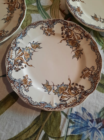 Service de 6 assiettes à dessert Salins "Chevreuse"
