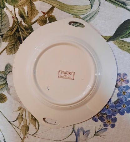 Plat avec 2 manches Sarreguemines "Florine"