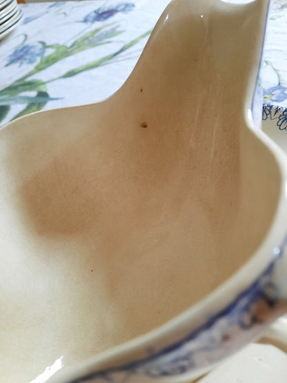 Saucière Lunéville K&G Rouen – XIXe siècle