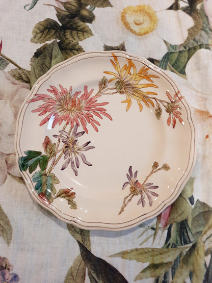 Lot de 8 assiettes à dessert Longchamp