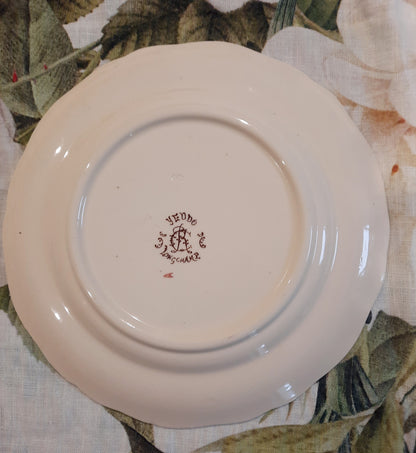 Lot de 8 assiettes à dessert Longchamp