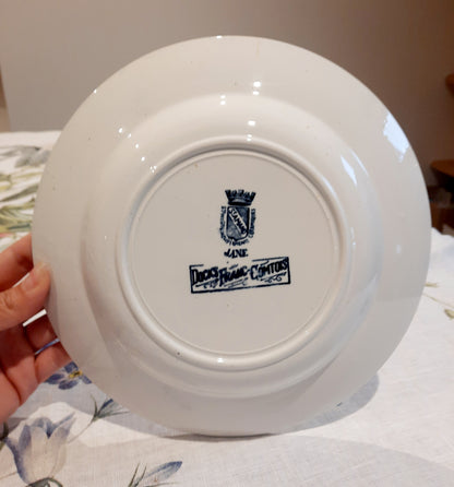Lot de 6 assiettes creuses St Amand