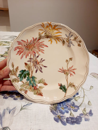 Plat à tarte ancien en Terre de Fer