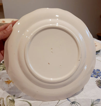 Lot de 3 assiettes plates Longchamp