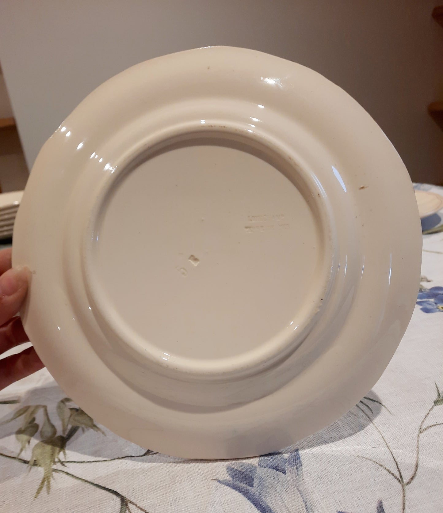 Lot de 8 assiettes à dessert Longchamp