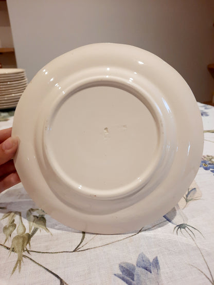 Lot de 3 assiettes à dessert Longchamp