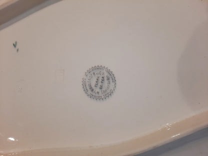 Plat polychrome H. Boulanger