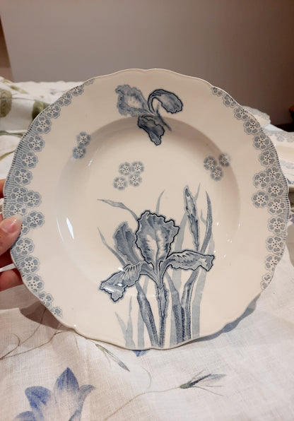 Lot de 6 assiettes à soupe – H. Boulanger