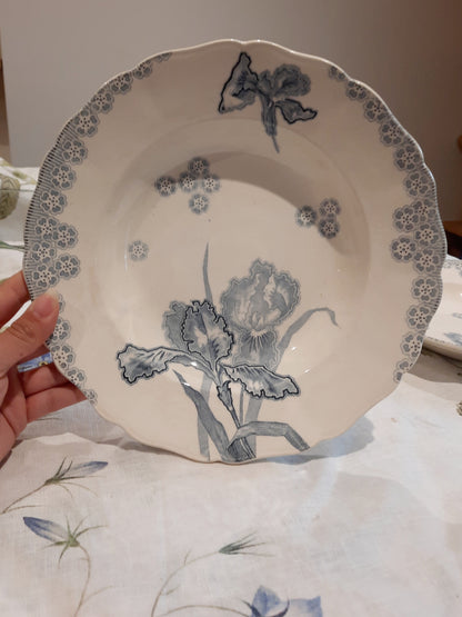 Lot de 6 assiettes à soupe – H. Boulanger