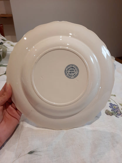 Lot de 6 assiettes à soupe – H. Boulanger