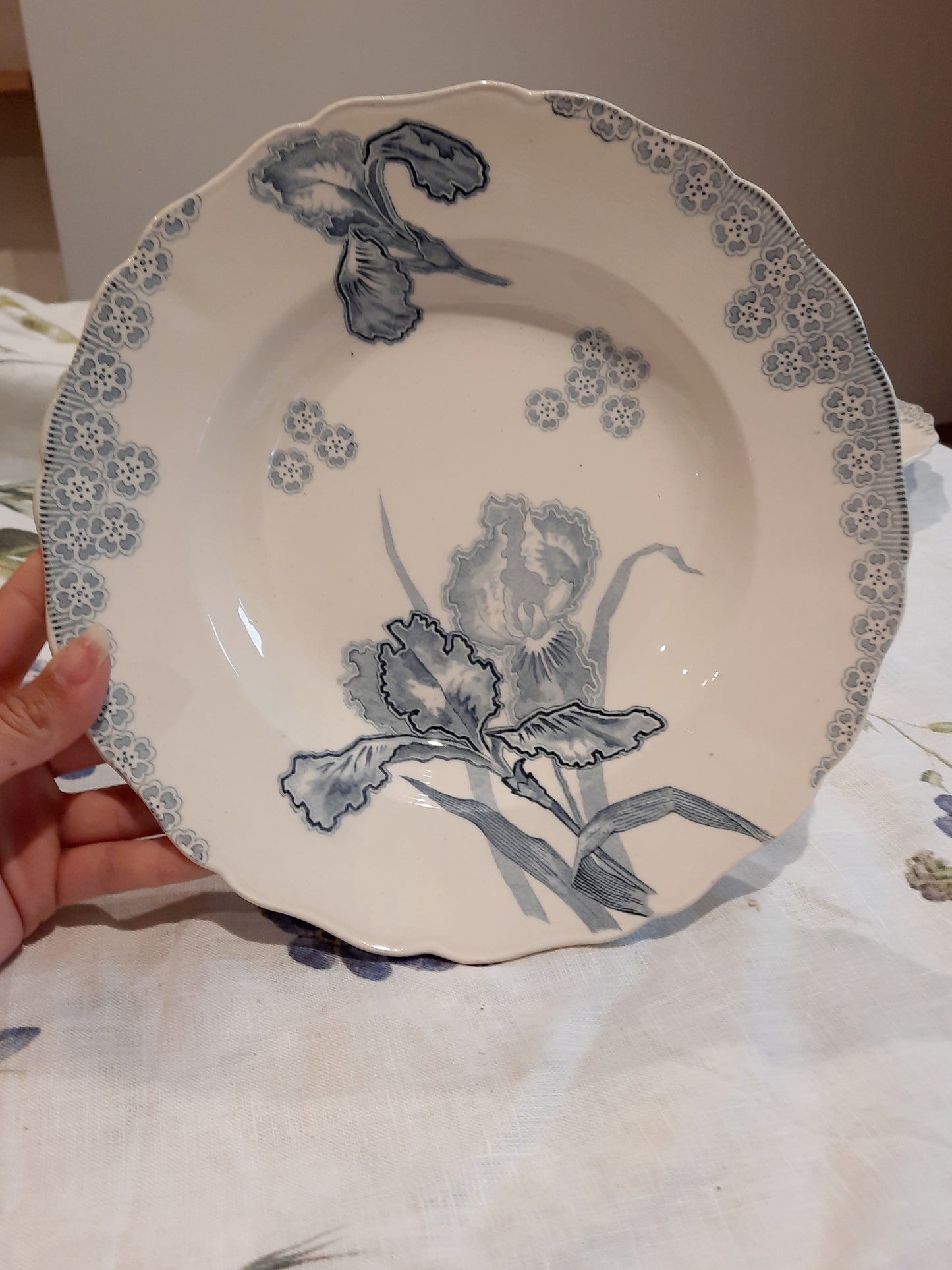 Lot de 6 assiettes à soupe – H. Boulanger