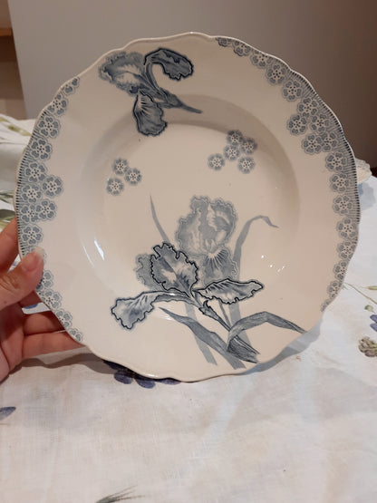 Lot de 6 assiettes à soupe – H. Boulanger