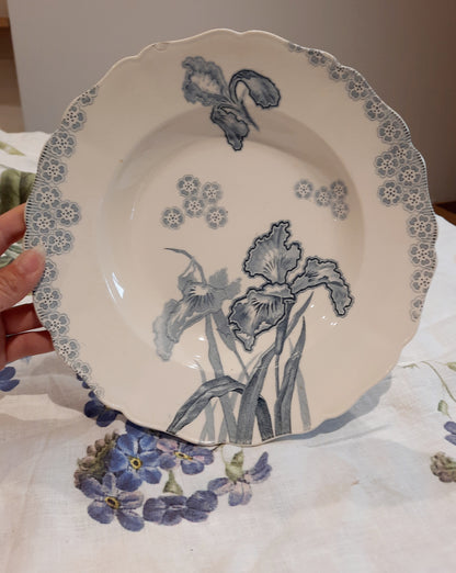 Lot de 6 assiettes à soupe – H. Boulanger