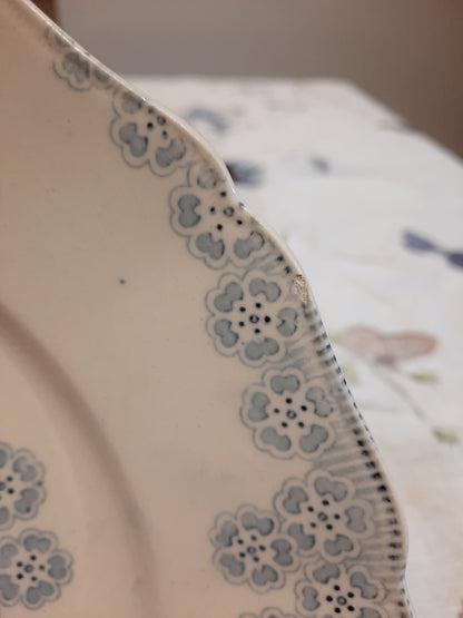 Lot de 6 assiettes plates – H. Boulanger Terre de Fer