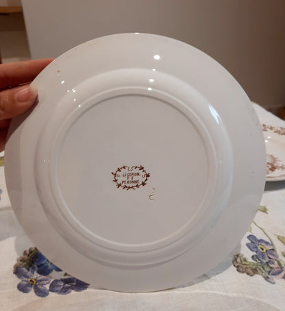 Lot de 4 assiettes à dessert (2)