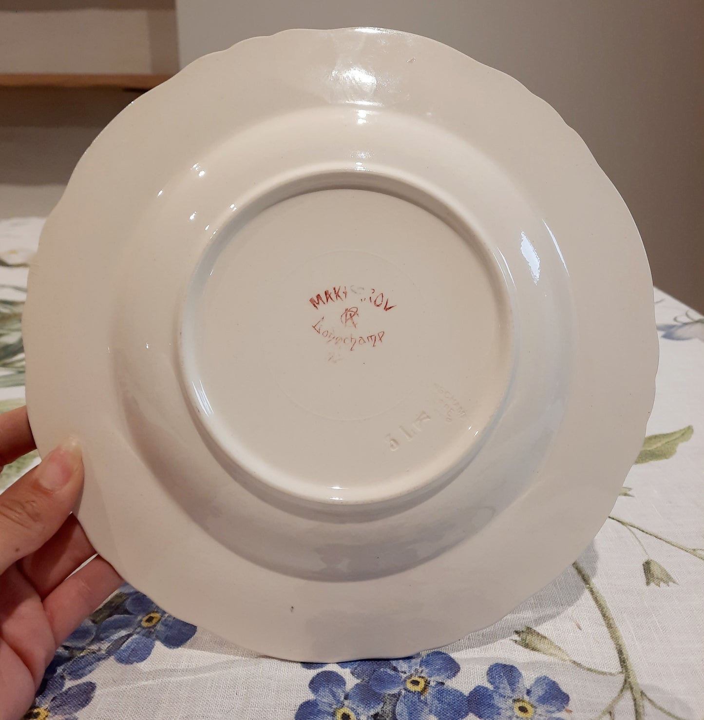 1 assiette creuse