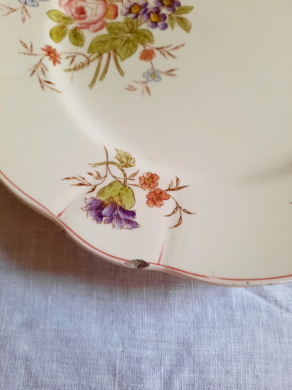 Lot de 4 assiettes plates Longchamp