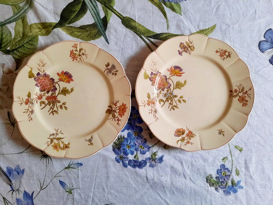 Lot de 2 assiettes plates Longchamp